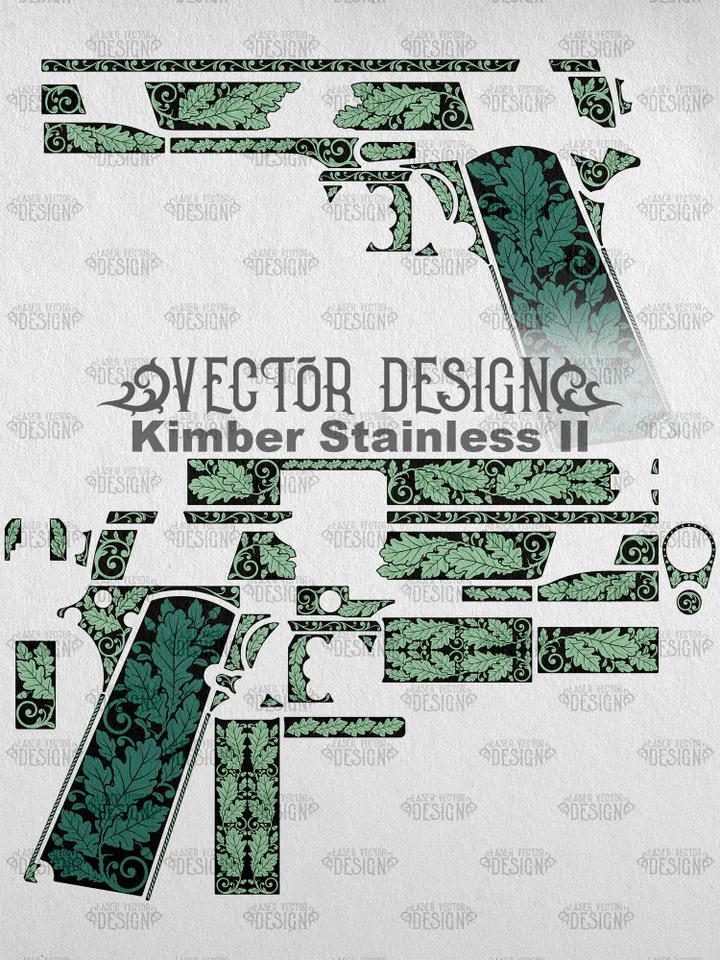 VECTOR DESIGN Kimber Stainless II Oak leaves