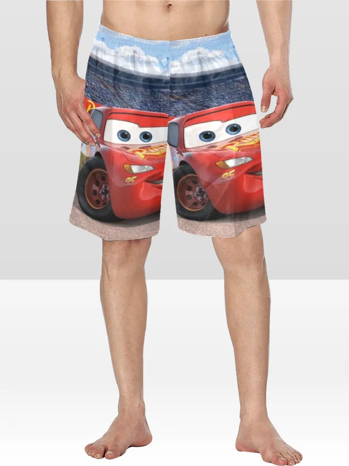 Cars Lightning McQueen Swim Trunks