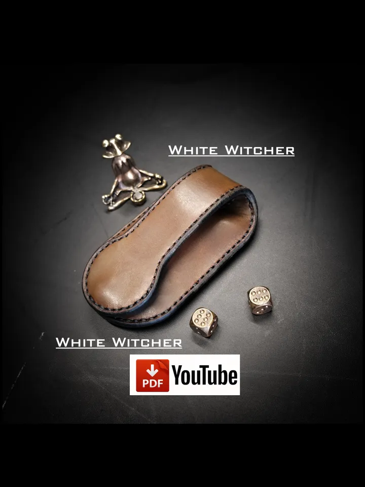 Leather pattern - Leather Slapjack - Coin Purse.EDC49