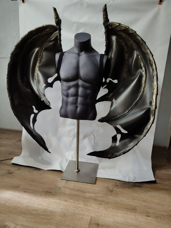 Bat wings, black wings, demon wings, bat wings costume, bat cosplay, black wings costume