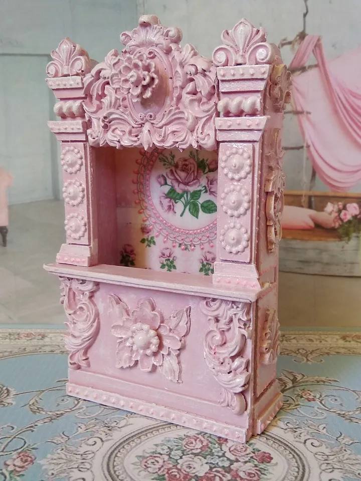 Puppet show.Paper theater.1:12 scale.