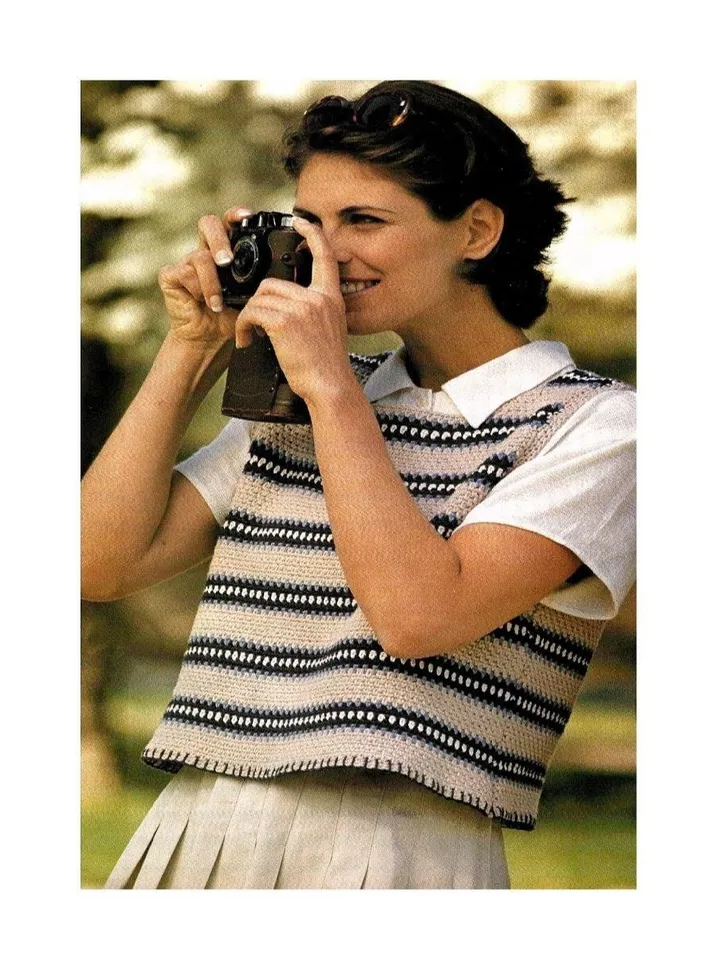 Crochet pattern top, cropped top crochet pattern pdf, summer top, easy top instant download