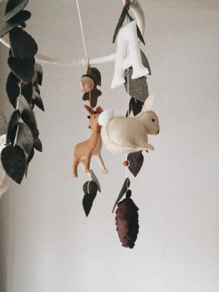 Baby mobile, Woodland mobile,Forest baby mobile