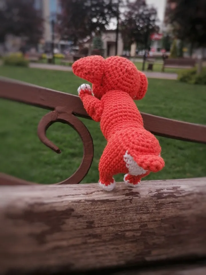 PDF Welsh Corgi Crochet pattern, Crochet Animal Pattern, Crochet Puppy, Amigurumi baby toy, Crochet Cute Dog Amigurumi, Crochet Cute Funny