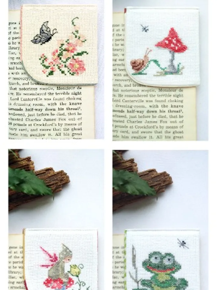 Mystery box with a set of 2 corner bookmarks, a mystery surprise box for book lovers