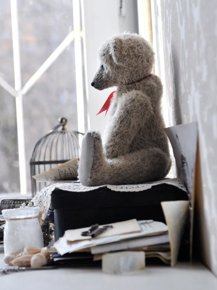 PDF Sewing Bear Pattern and Instructions 33cm Steiff like Teddy Bear/Antique 1908 Bear Toy Sewing/old teddy bear