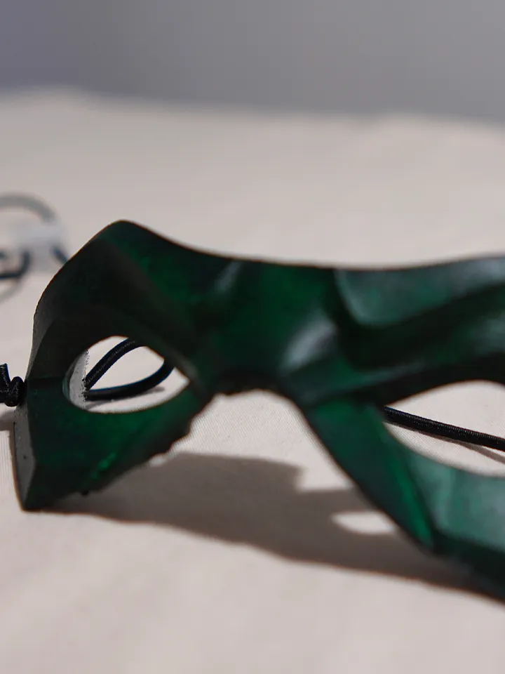ROBIN 5 Green Mask from Batman Robin 5 Batman mask
