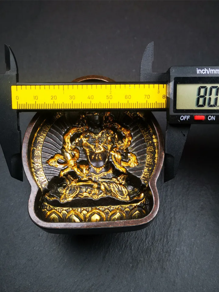 Gandhanra Tibetan Buddha Statue Tsa Tsa Mold,Vajrasatva,Dorje Sempa,Copper Mould For Making Clay Buddha Statue,Tsha Tsha
