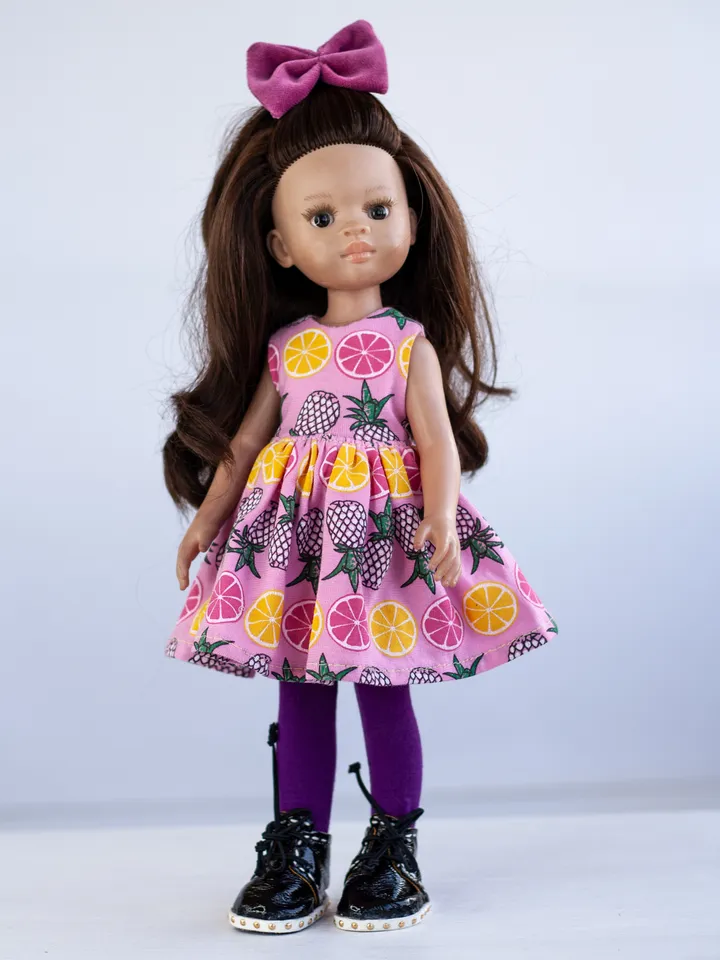 Little Darling by Dianna Effner doll clothes, 13 inch doll clothes, Paola Reina outfit, Set of dolls clothes, Doll cloth