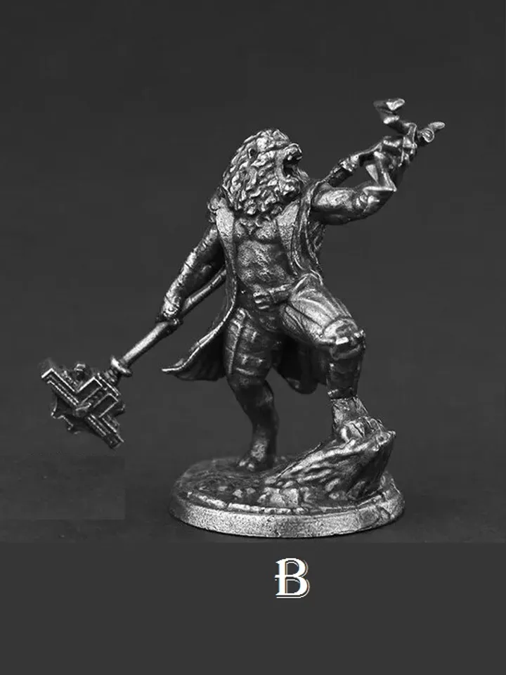 Ancient Lion Tribe, tin miniatures, tabletop wargaming fantasy miniature figures.