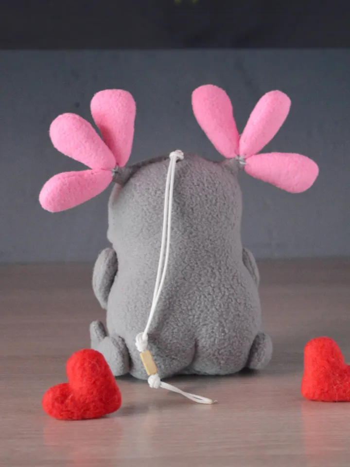 PDF Fleece Plush Pattern – Succulent Softie “Crassula”