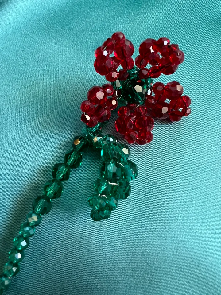 Floral Embellished Single Earring