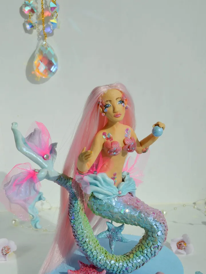 Mermaid sculpture