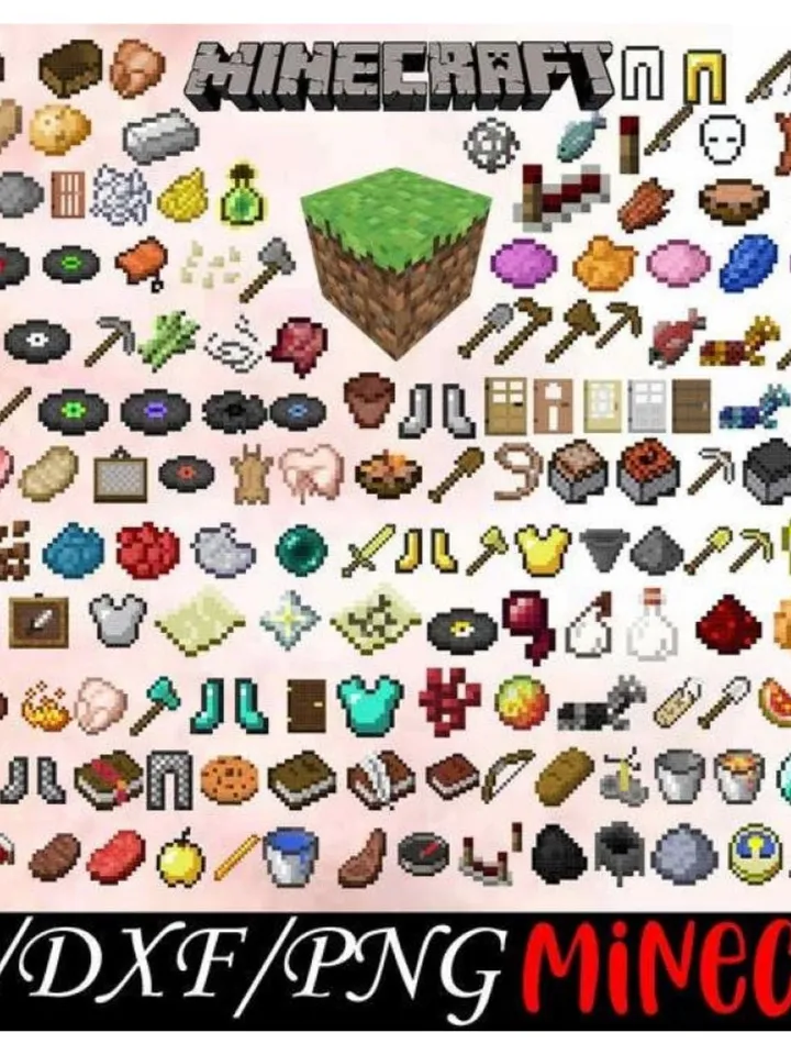 350+ Mine Svg Png Bundle, Gaming Mine Svg, Gift for Gamer, Mine Game Png, Video Game Svg, Gift for Him Png, Gaming Svg, Sublimation Designs