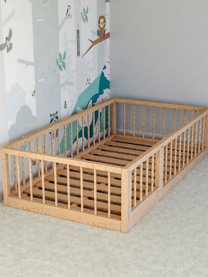Montessori Floor Bed Plan, Australian King Single Size, PDF, DIY