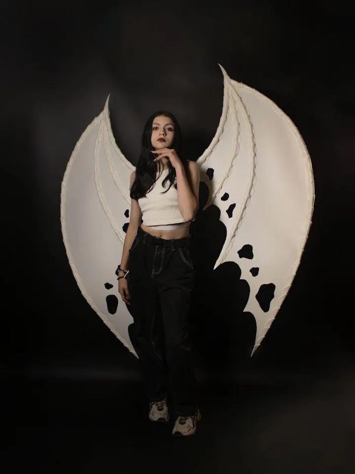 bat wings, dragon wings, white wings, Halloween wings, white bat, demon wings, bat wings costume, bat wings cosplay