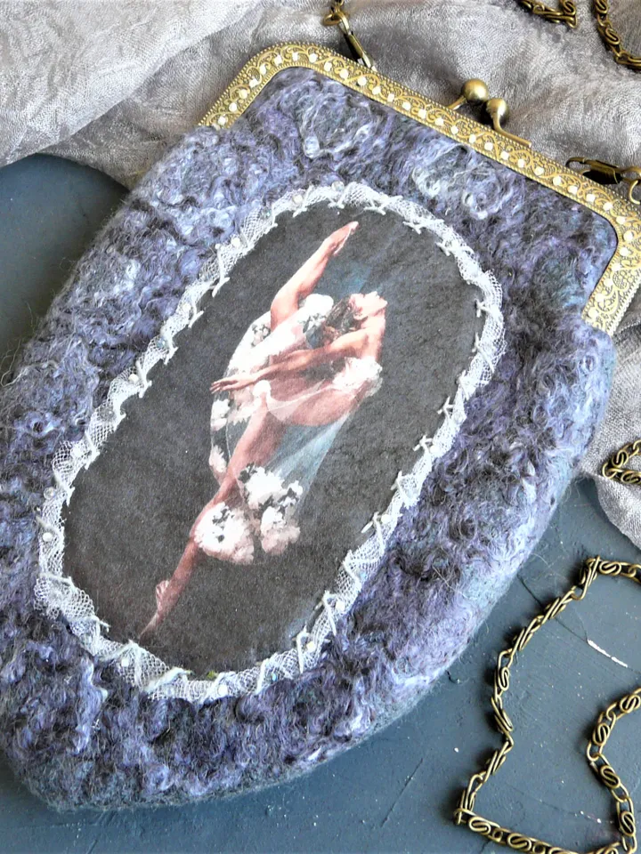Shoulder Bag Ballerina Clutch
