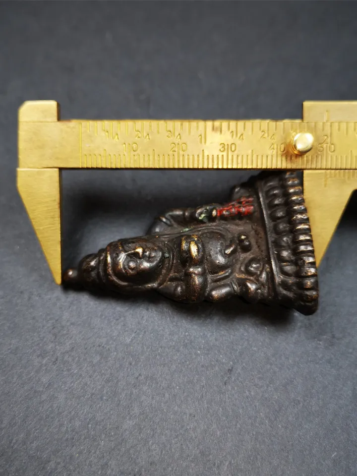 Gandhanra Acient Tibetan Statue Yellow Jambhala(Dzambhala) ,80 Years Old