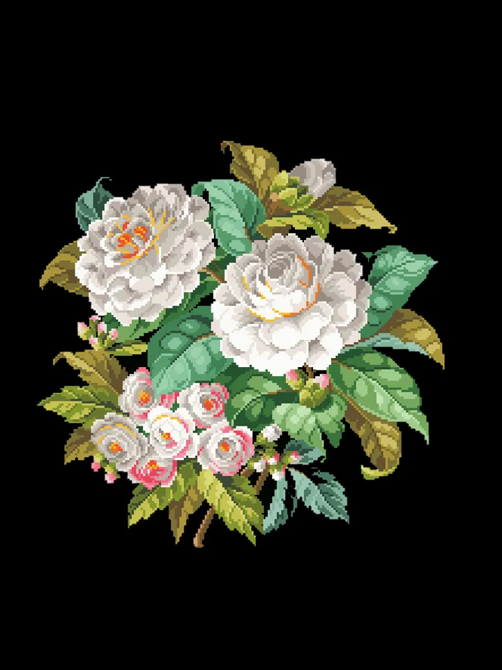 250503 White Camellias