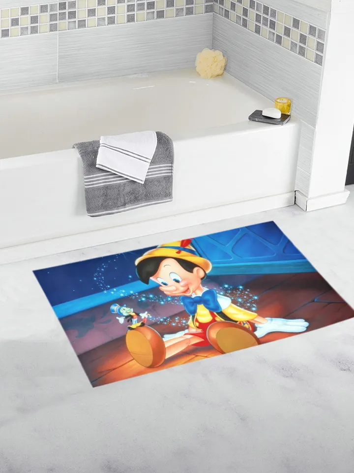 Pinocchio Bath Mat, Bath Rug
