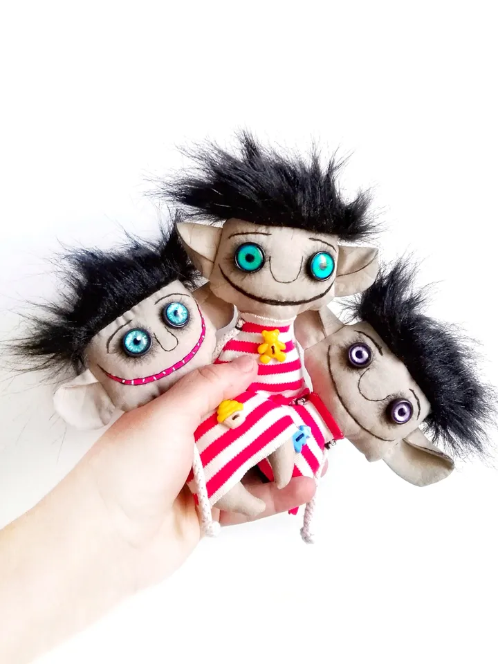 Unique Handmade Art Dolls: Creepy Voodoo, Bizarre and Funny. Shop Our Collection of One-of-a-Kind Textile Whimsical Doll. FREE SHIPPING!