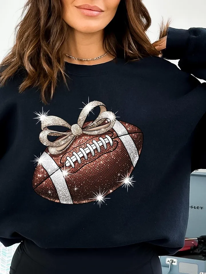 Football png Glitter football Disco football Game day Football mama Sports png Football girly Fall png Football Preppy png Football season