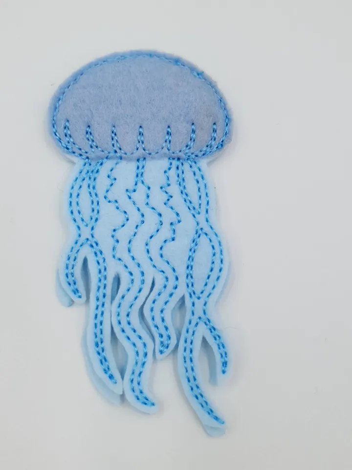 ITH ocean animals designs Felt Ancient Ocean Creatures - Embroidery Designs + PDF Story & Stones Template | Grandpa Oaky Adventures 4x4