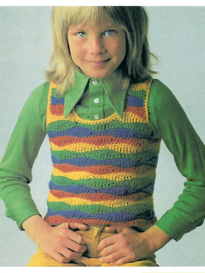 Crochet vest pattern, waistcoat crochet pattern, women vest pattern pdf