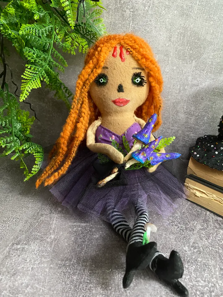Halloween Witch doll handmade