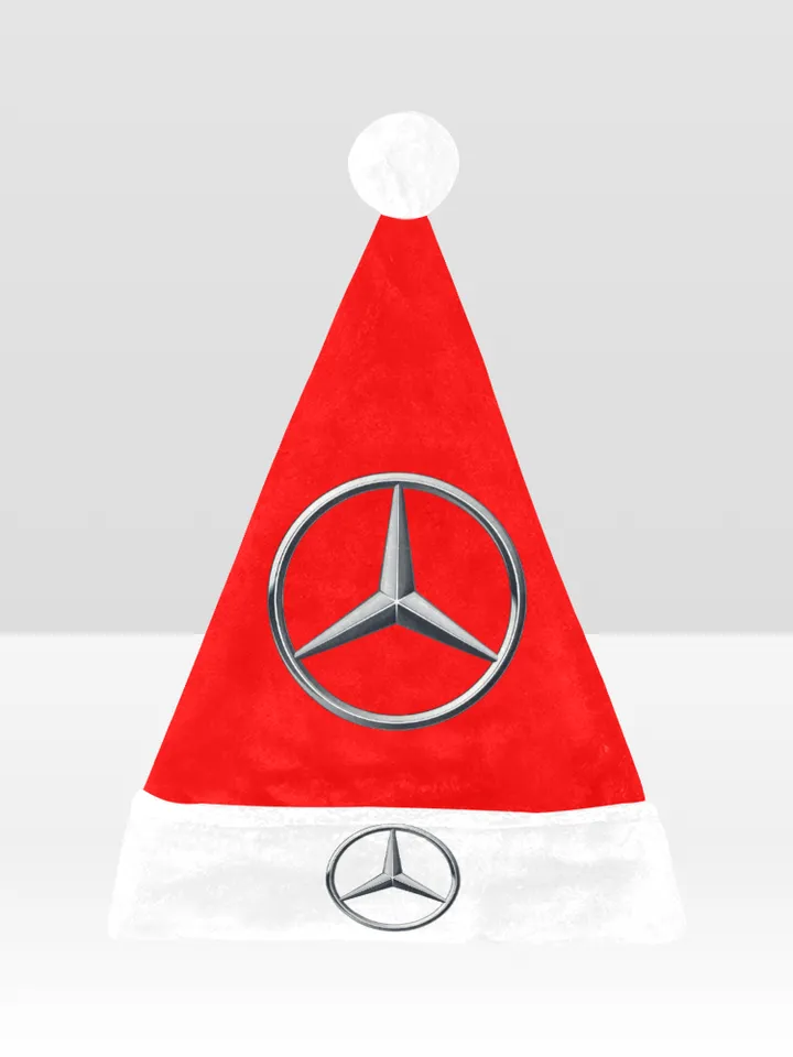 Mercedes Benz Santa Hat