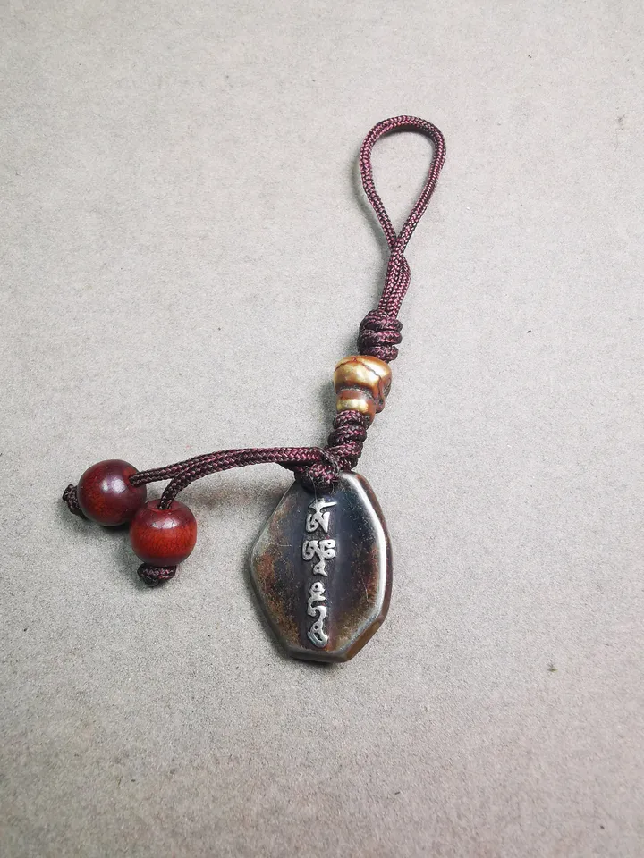 Gandhanra Handmade Tibetan Buddhist Amulet,Shri Devi,Drashi Lhamo,Zashi Lhamo Charm Pendant
