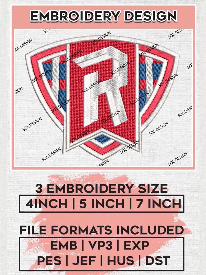 Radford Highlanders Logo Machine Embroidery Design, NCAA Radford Highlanders Embroidery Design Design files, NCAA Embroidery Designs, NCAA Machine Embroidery Designs, Digital Download