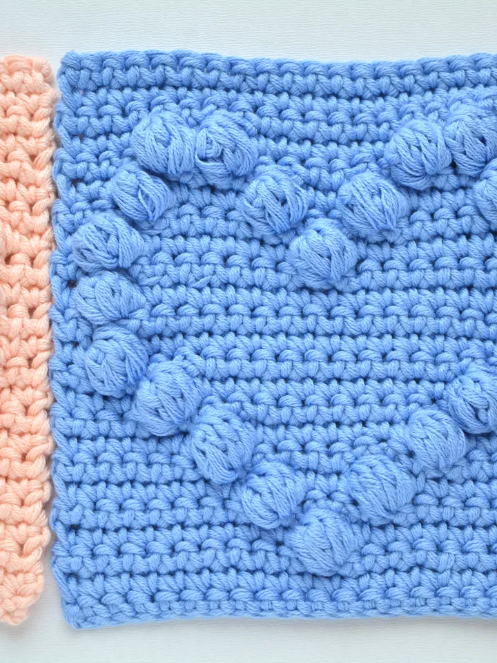 Granny square coaster crochet pattern