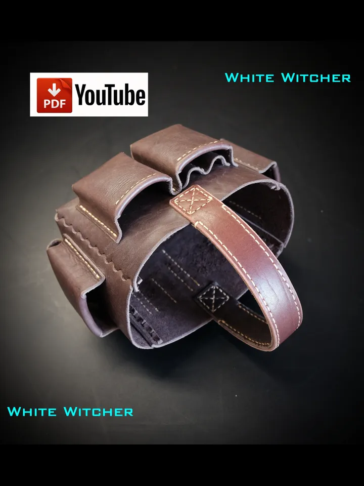 Leather pattern - Tool bag. NS17