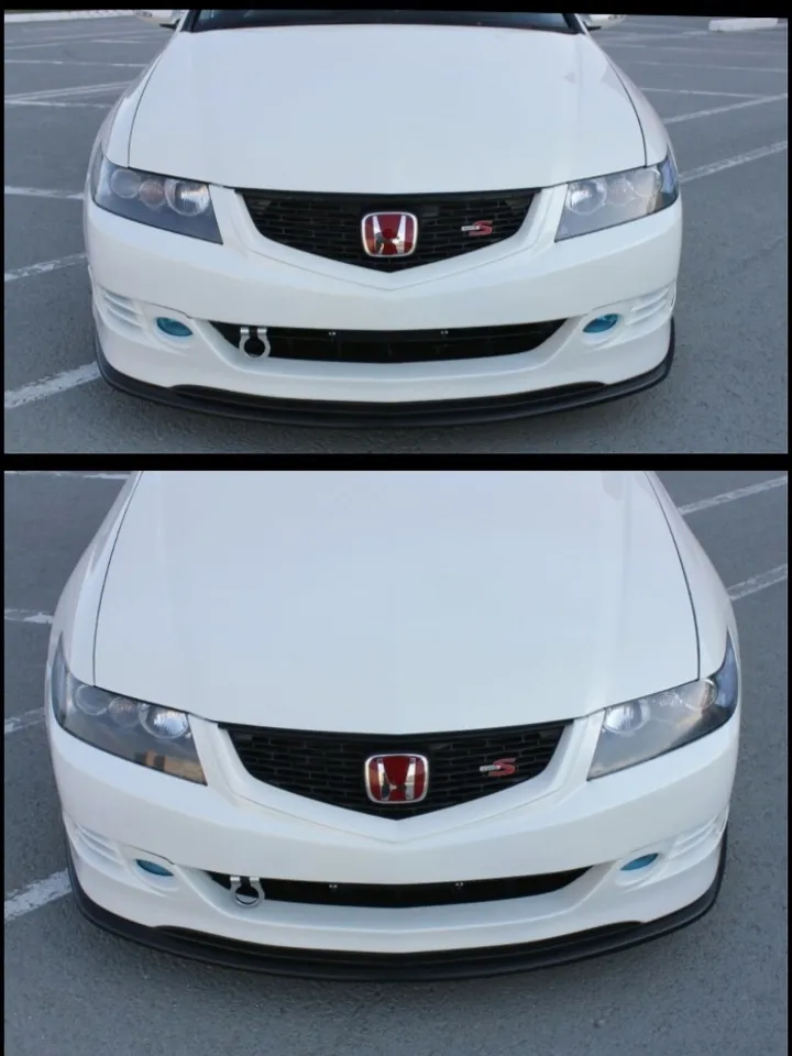 Splitter for front lip Euro r/ Type S 06-08 Honda Accord/ Acura TSX