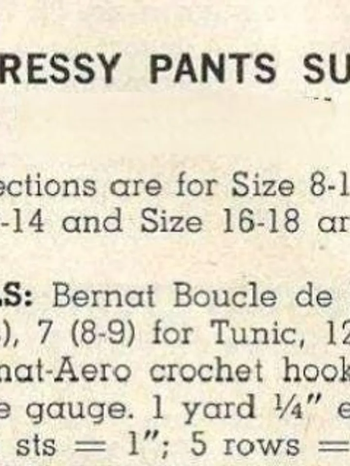crochet pantsuit pants and top Patterns lace women pattern set trousers tunic crochet pattern pdf