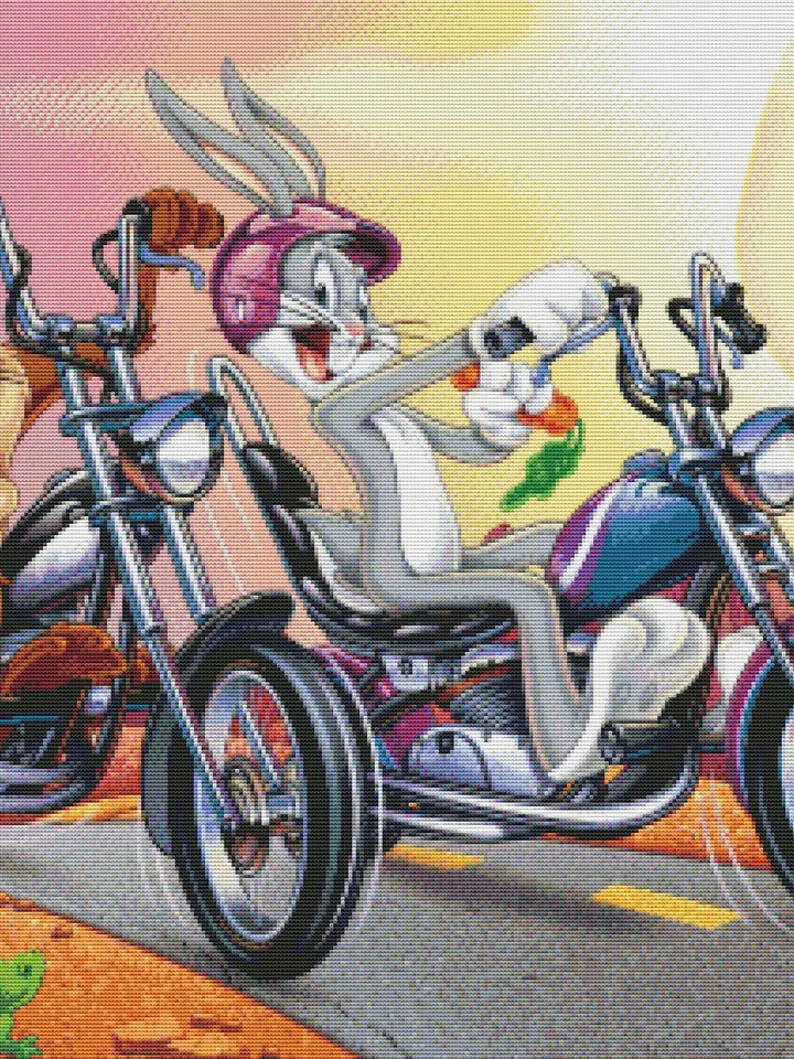 Looney Tunes Cross Stitch Pattern / Bugs Bunny Cross Stitch Pattern / Tweety Cross Stitch Pattern / Instant PDF Chart
