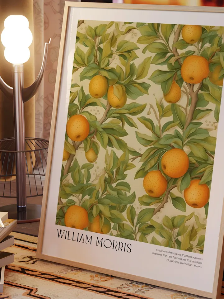 William Morris Wall Art, Vintage Botanical Print, Floral Poster Arts Decor, Digital Download, William Morris Print Digital Download AA16