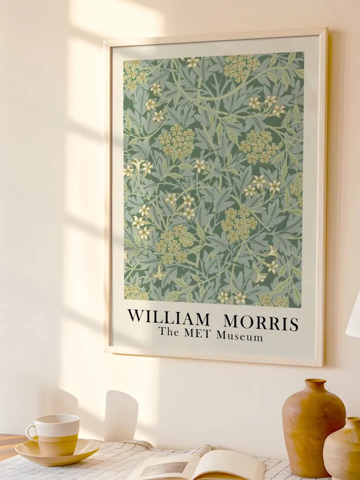 William Morris Wall Art, Vintage Botanical Print, Floral Poster Arts Decor, Digital Download, William Morris Print Digital Download 007