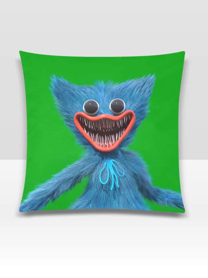 Huggy Wuggy Pillow Case (2 Sided Print)
