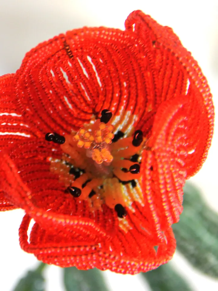 Beaded Flowers pattern | Tulip | Seed bead patterns | Beadwork pattern | Digital Download - PDF