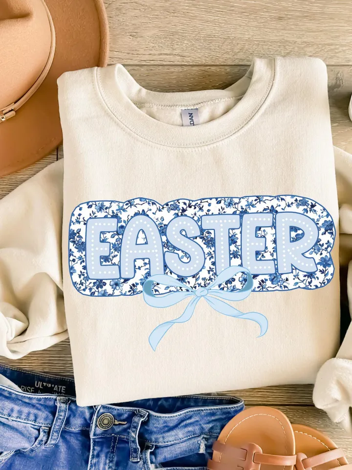Floral Blue Easter Toile Chinoiserie Amen png, Chinoiserie Amen png, bible verse, christian easter png, easter png,he is risen png, Jesus