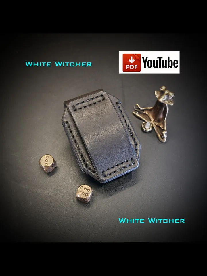Zippo pouch / сase - leather pattern PDF. EDC57