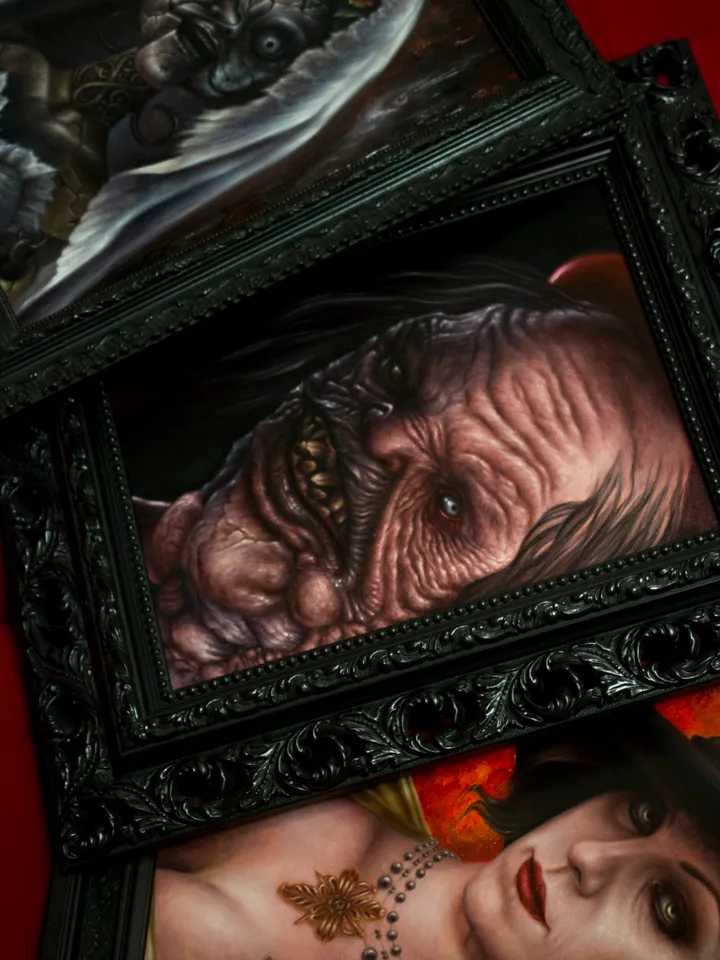 Oil painting Resident Evil Salvatore Moreau