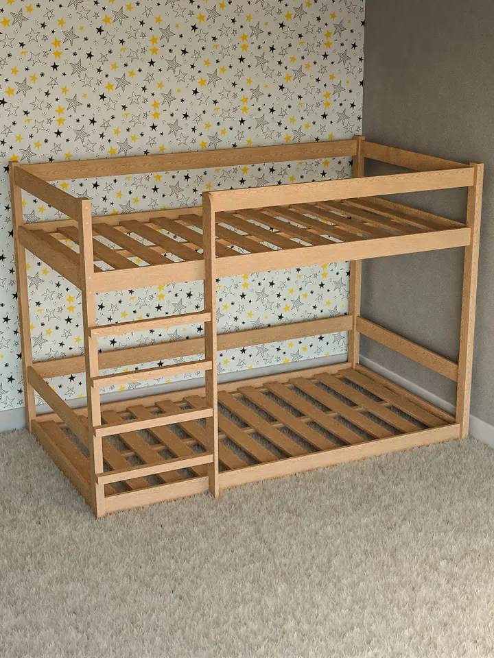 Bunk Bed Plan, Twin Size, PDF, DIY