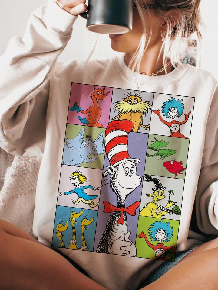 Read Across America Day png, One fish two fish, Dr.susse Png, Red fish blue fish, Reading Day png, Teacher gift png, Toddler seuss shirt png