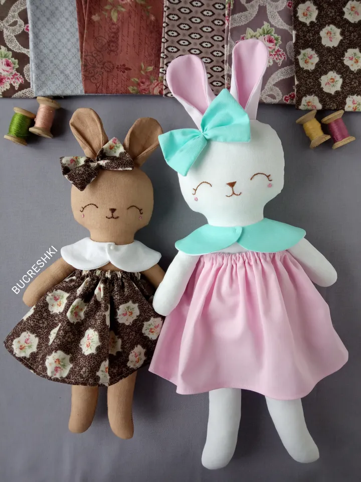 Bunny Doll Sewing Pattern - Beginner Friendly