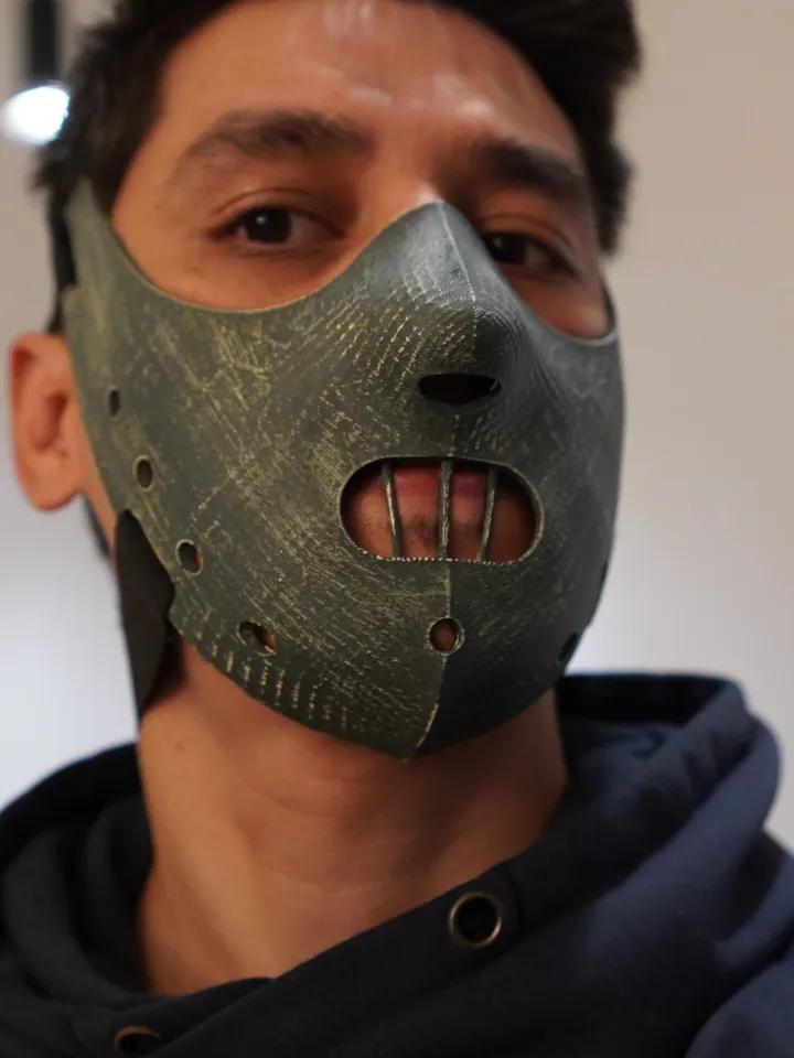 Hannibal Lecter Mask Green from The Silence of the Lambs Hannibal Lecter mask