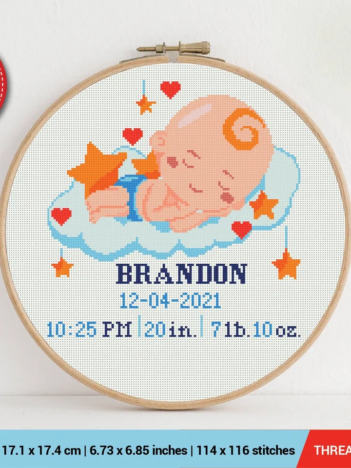 Baby Shower Boy Girl and Alphabet Cross stitch pattern | Embroidery Pattern | Instant Download | Embroidery Designs
