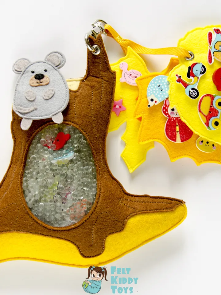I Spy Bag from felt, PDF Pattern and Tutorial